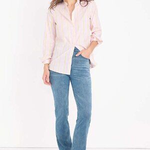 Women's Starfish Light Indigo Mid Rise Straight Leg Jeans